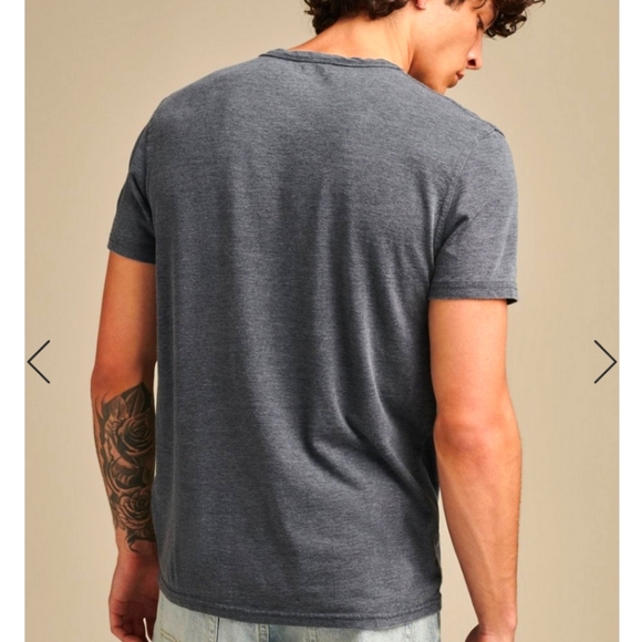 Lucky Brand Venice Burnout notch neck tee - Picture 7 of 16